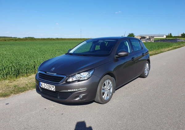 Peugeot 308 cena 29900 przebieg: 144400, rok produkcji 2016 z Łosice małe 191